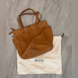 Duluth Trading Co Brown Leather Tote Versatile and Durable